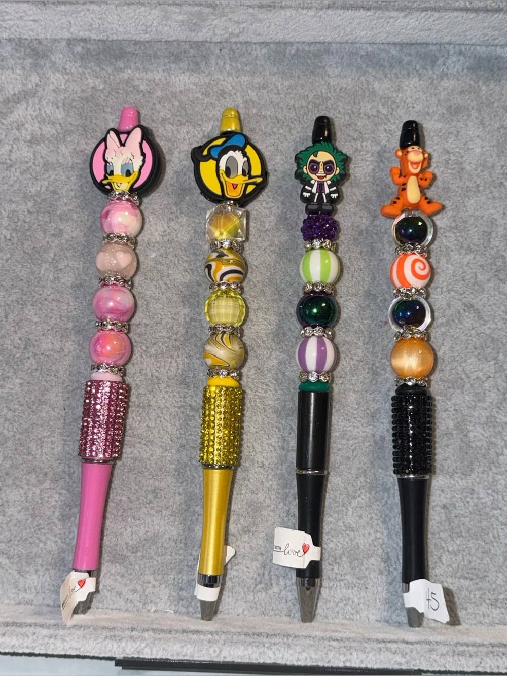 P1313 Handcrafted Beaded Decorative Ballpoint Pen - You choose